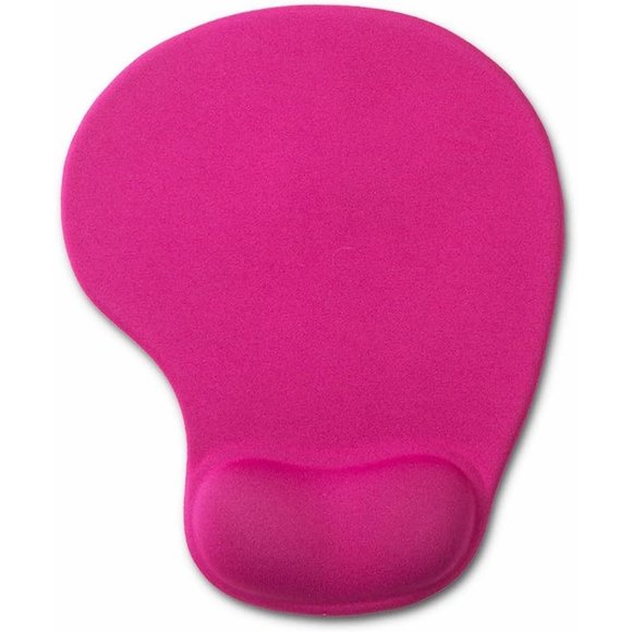 PinkRubber Base Ergonomic Gaming Desktop Mouse Pad Wrist Rest for Laptop